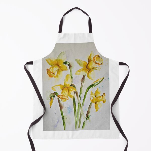 Item preview, Loose style watercolour floral painting of Daffodils b y Elle Smith Art designed and sold by Elle-Smith-Art.