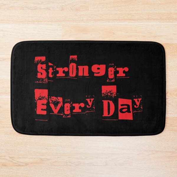 Item preview, Gym Quotes to Fuel Your Workout | Stronger Everyday designed and sold by typoinspired.