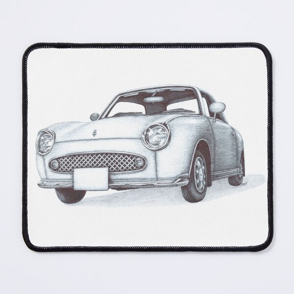 Item preview, Sarah Jane Smith Nissan Figaro Car Biro Drawing designed and sold by FanartAft.