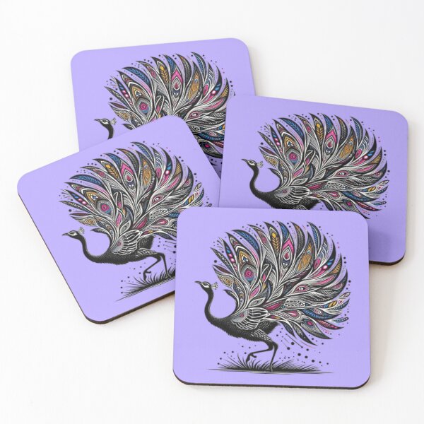 Item preview, The Proud Peacock, Tribal Art Style  designed and sold by Shs-Kenya.