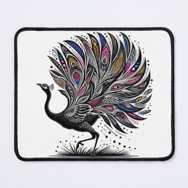 Item preview, The Proud Peacock, Tribal Art Style designed and sold by Shs-Kenya.