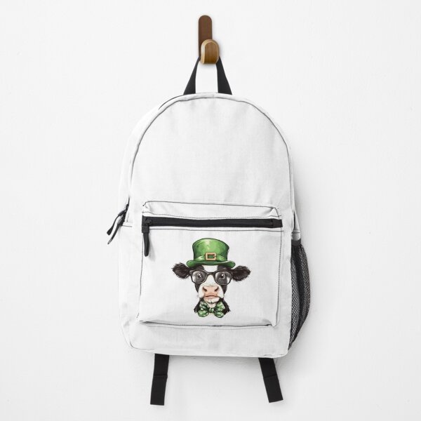 Item preview, St. Patrick’s Day Dairy Cow Character with Bow Tie and Hat designed and sold by Mariana Shymkovych.