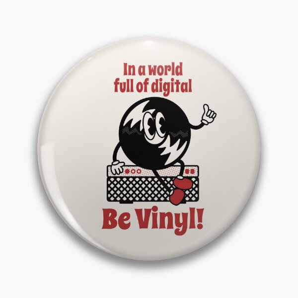 Item preview, In a world full of digital Be Vinyl! Retro record collectors designed and sold by emmjott.