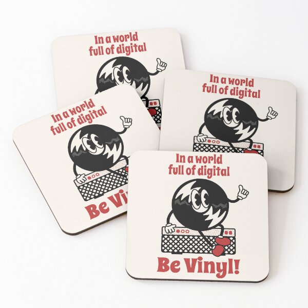 Item preview, In a world full of digital Be Vinyl! Retro record collectors designed and sold by emmjott.