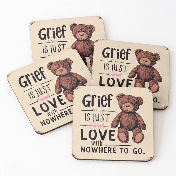Item preview, Grief is just LOVE with nowhere to go... designed and sold by TherapyVibes.