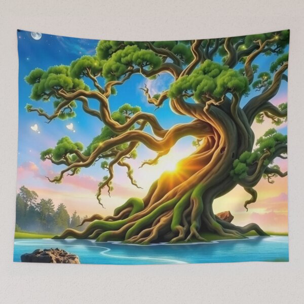 Item preview, Tree of Life Inspirational Art designed and sold by nhk999.