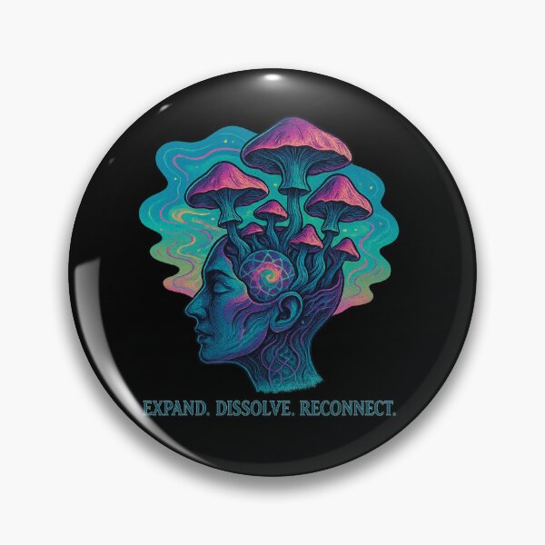 Item preview, Expand. Dissolve. Reconnect – Psychedelic Mushroom Trip designed and sold by The Midnight Fiber.