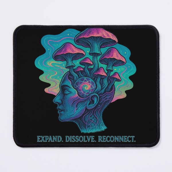 Item preview, Expand. Dissolve. Reconnect – Psychedelic Mushroom Trip designed and sold by The Midnight Fiber.