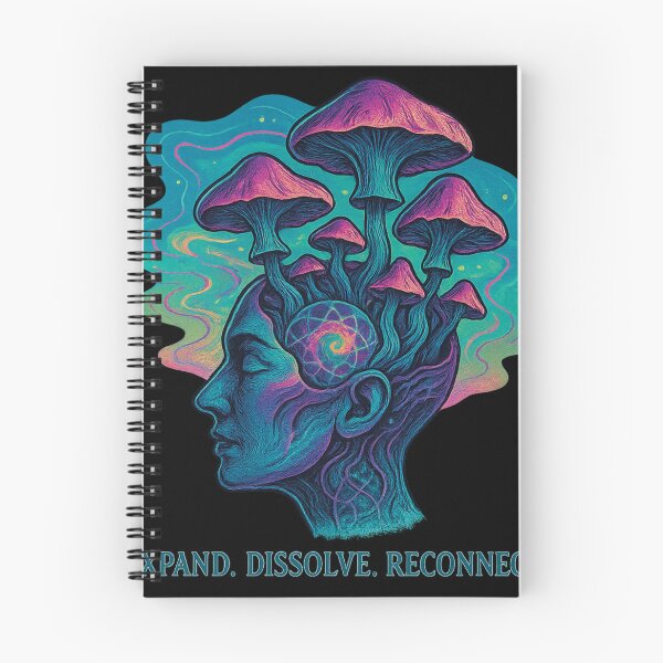 Item preview, Expand. Dissolve. Reconnect – Psychedelic Mushroom Trip designed and sold by The Midnight Fiber.
