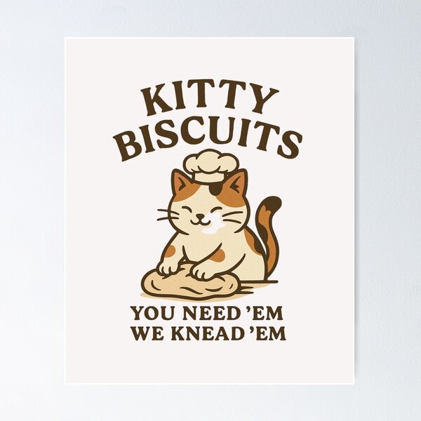 Item preview, kitty biscuits bakery designed and sold by RANDOMNESS.