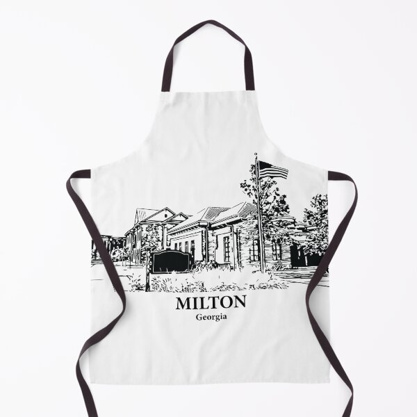 Item preview, Milton - Georgia designed and sold by Lakeric Cityscapes.
