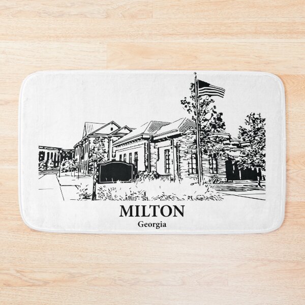 Item preview, Milton - Georgia designed and sold by Lakeric Cityscapes.