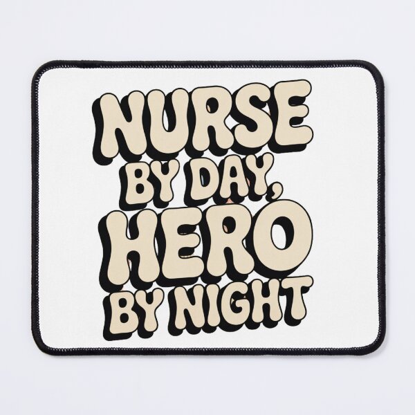 Item preview, Nurse by Day Hero by Night Pastel Retro designed and sold by Giuggimade.