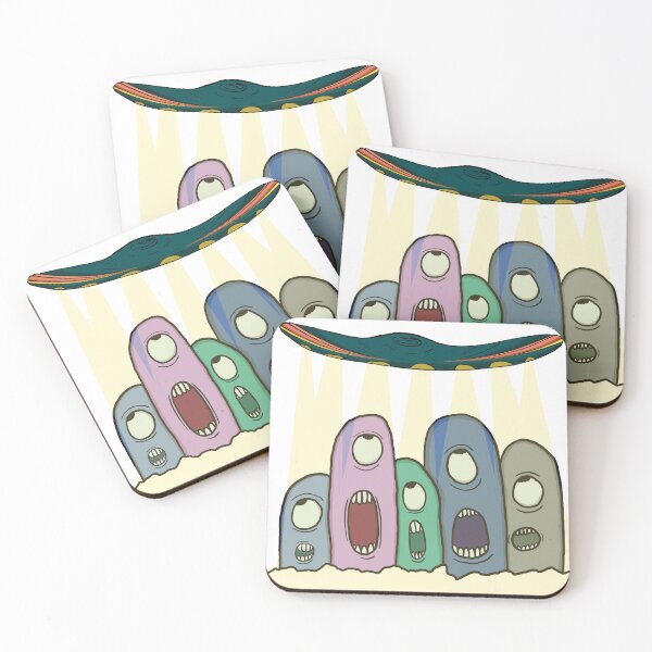 Item preview, Alien visit gone wrong with screaming  designed and sold by WTFARBA.