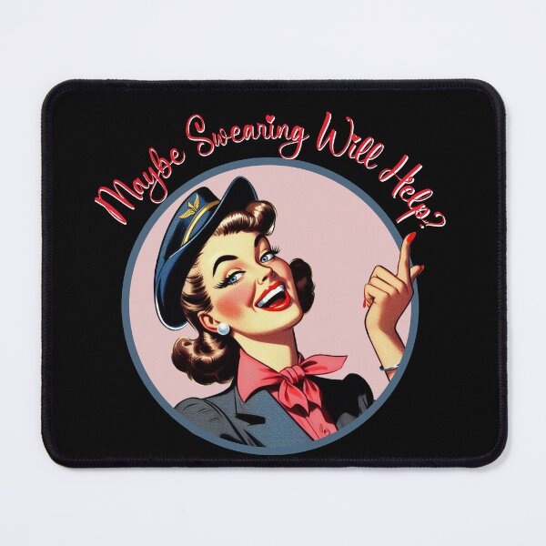 Item preview, Maybe swearing will help designed and sold by Social-decline.