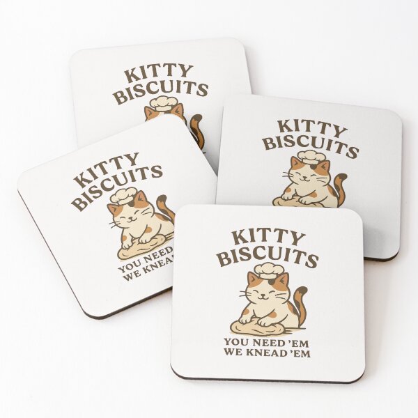 Item preview, kitty biscuits bakery designed and sold by RANDOMNESS.