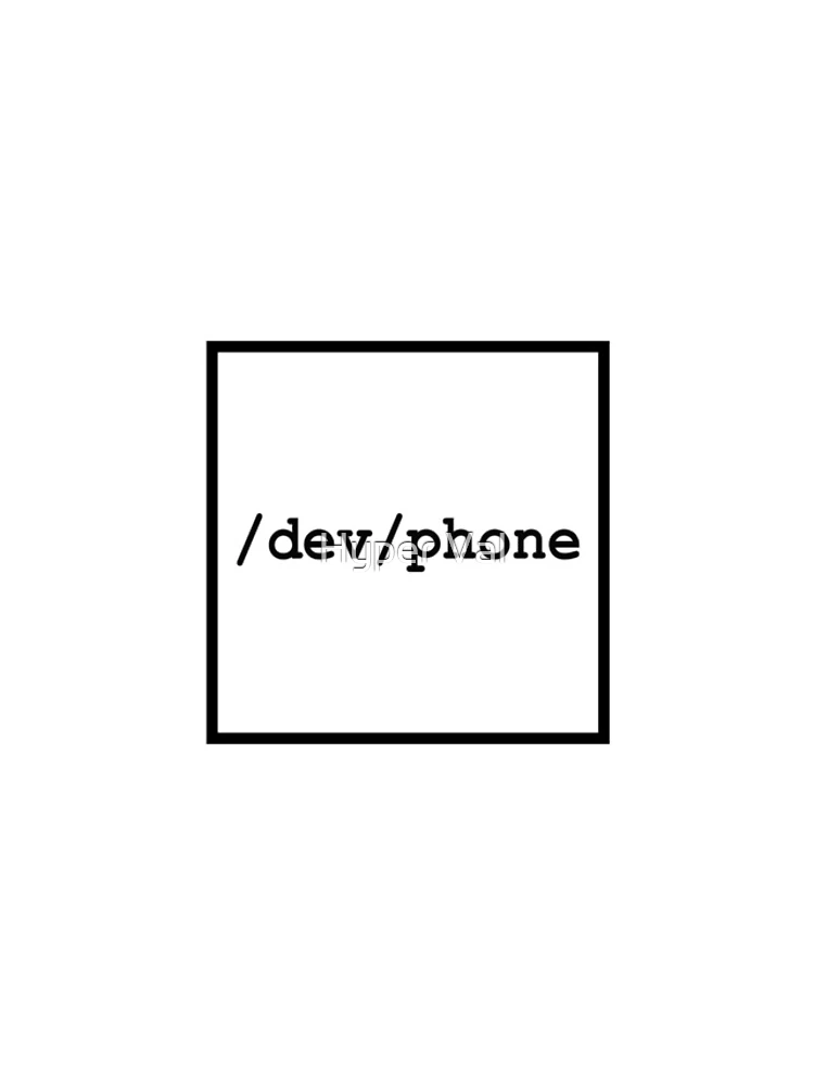 Thumbnail 4 of 4, iPhone Case, Linux nerd /dev/ items designed and sold by Hyper Val.