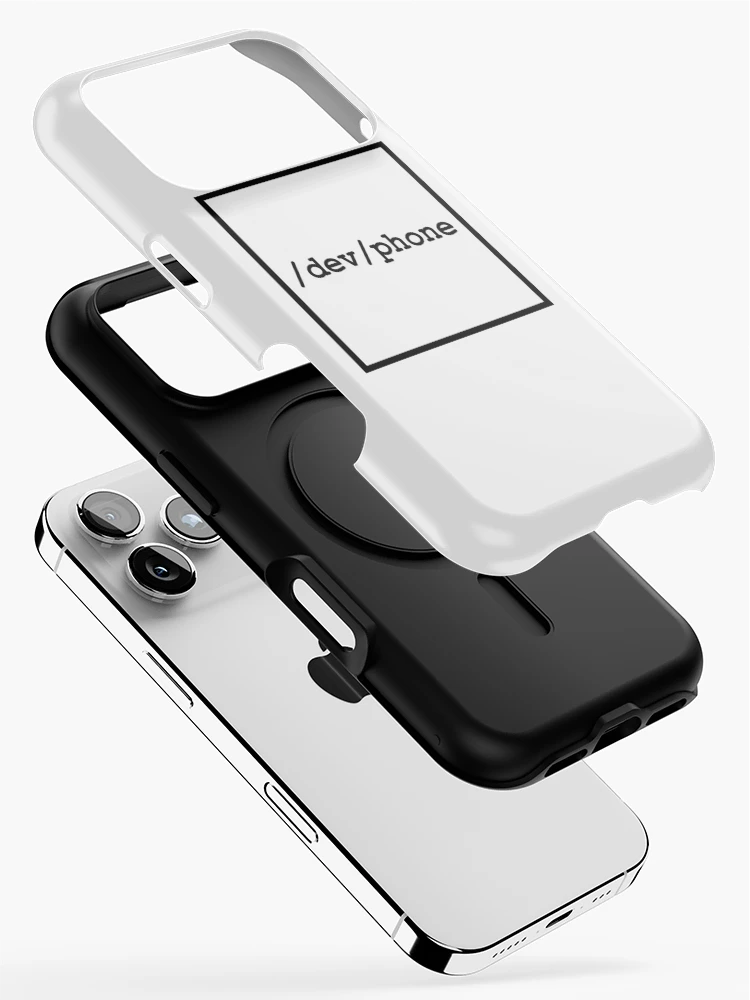 Thumbnail 2 of 4, iPhone Case, Linux nerd /dev/ items designed and sold by Hyper Val.