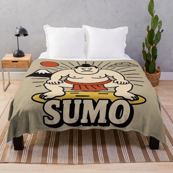 Item preview, Iconic Japanese Sumo with Mount Fuji designed and sold by zzz888.
