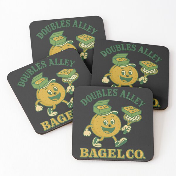 Item preview, Doubles Alley Bagel Co. Tennis Tee designed and sold by Stitch Please.