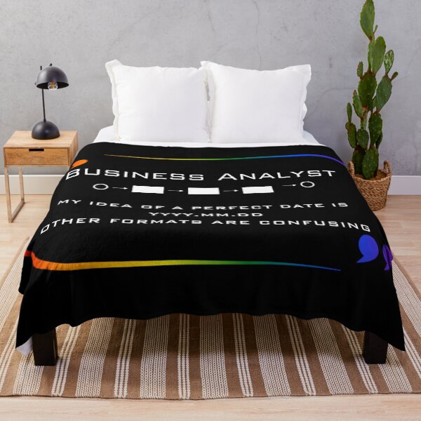 Item preview, Business Analyst, LGBTQ Classic Pride Flag graphic, Analyst, nerdy, cool, college, school, format, LGBTQ Speech Bubble designed and sold by PrideBeProud.