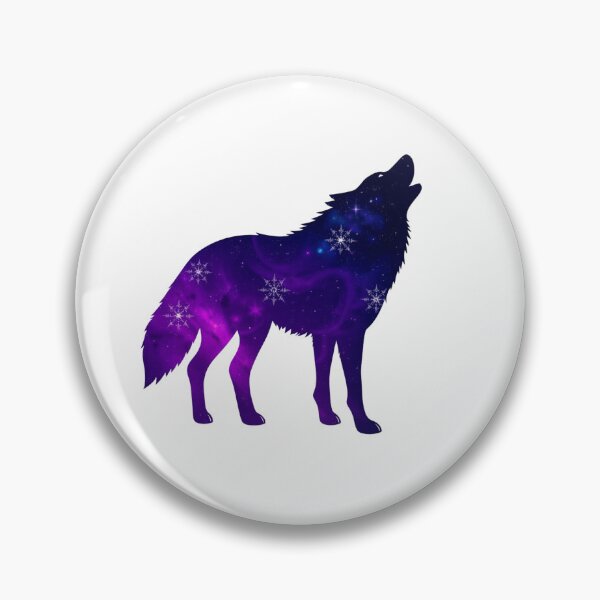 Item preview, Starlit Wolf Spirit designed and sold by StellarSnap.