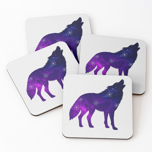 Item preview, Starlit Wolf Spirit designed and sold by StellarSnap.