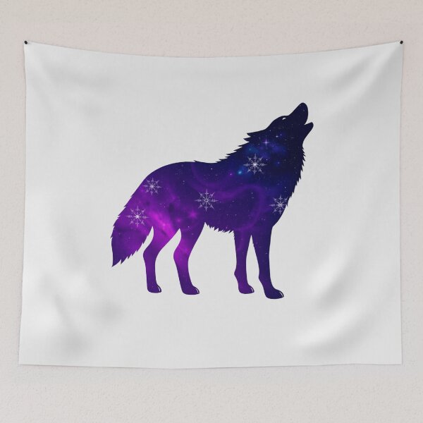 Item preview, Starlit Wolf Spirit designed and sold by StellarSnap.