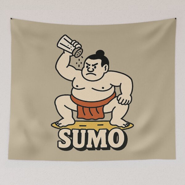 Item preview, Traditional Sumo Salt Purification Ritual designed and sold by zzz888.