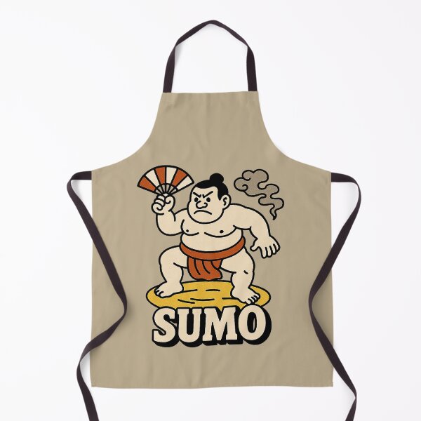 Item preview, Powerful Sumo Wrestler with Sensu Fan designed and sold by zzz888.