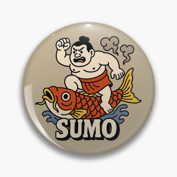 Item preview, Fantasy Sumo Rider on Lucky Fish designed and sold by zzz888.