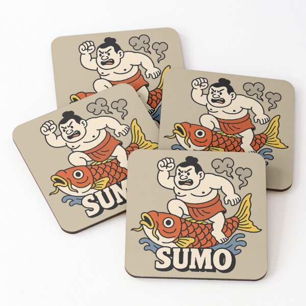 Item preview, Fantasy Sumo Rider on Lucky Fish designed and sold by zzz888.