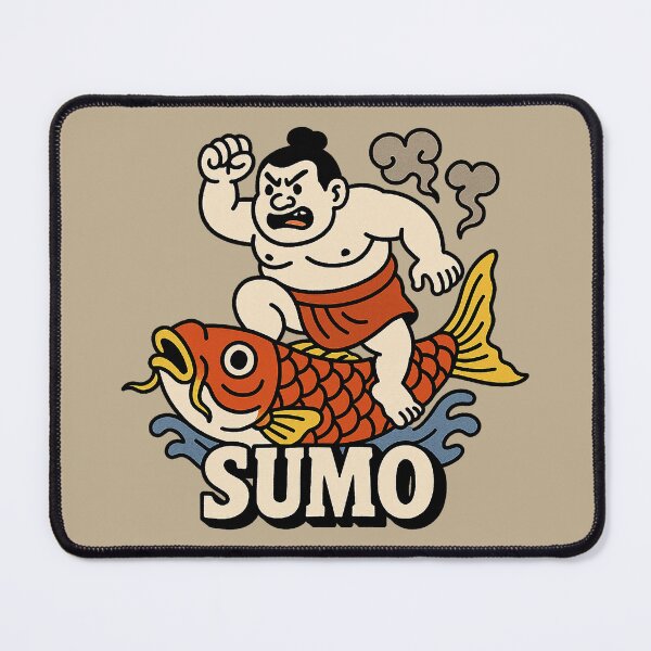 Item preview, Fantasy Sumo Rider on Lucky Fish designed and sold by zzz888.