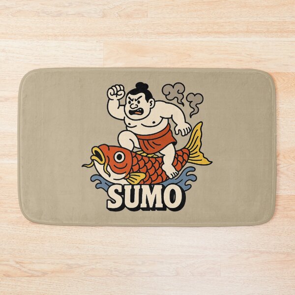 Item preview, Fantasy Sumo Rider on Lucky Fish designed and sold by zzz888.