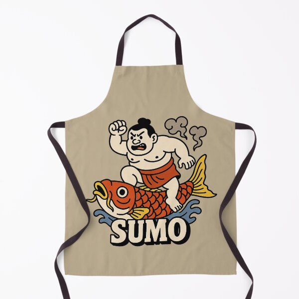 Item preview, Fantasy Sumo Rider on Lucky Fish designed and sold by zzz888.