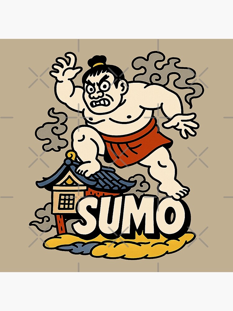 Dynamic Cartoon Sumo Stomp