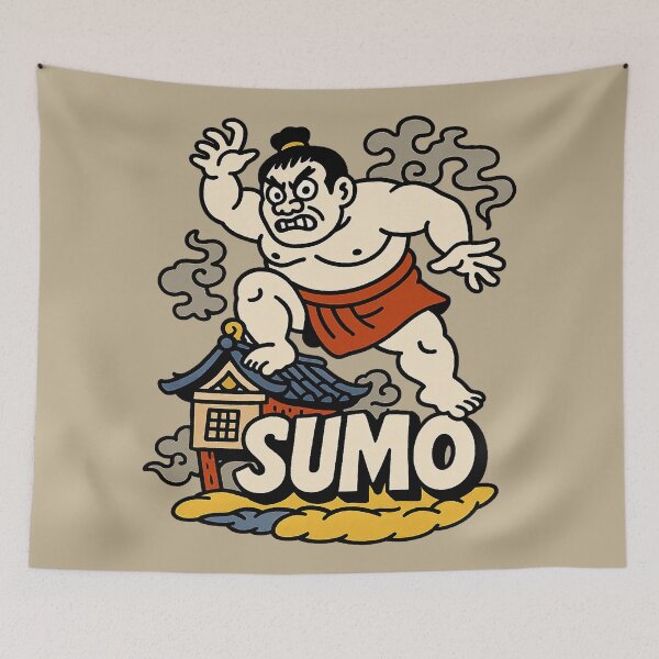 Item preview, Dynamic Cartoon Sumo Stomp designed and sold by zzz888.