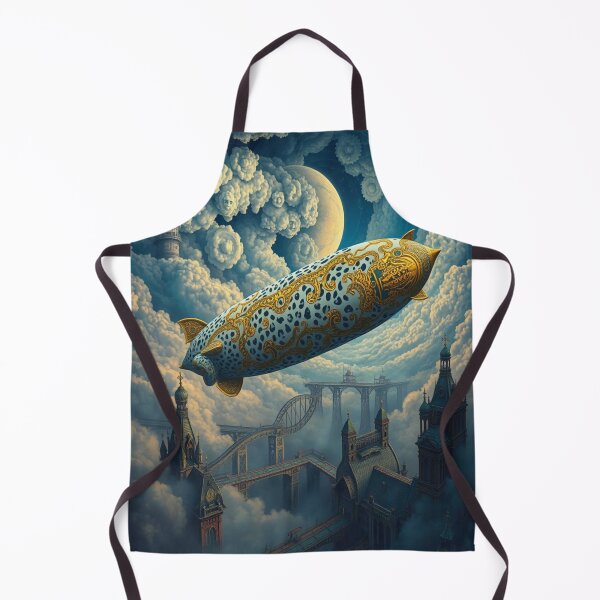 Item preview, Steampunk Snow Leopard Airship – A masterpiece of technology and elegance designed and sold by FotoworldEdel.