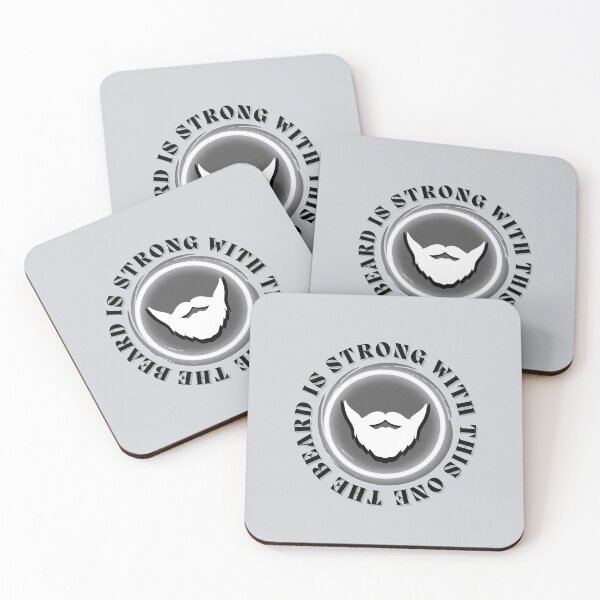 Item preview, Beard Strength Hero Statement designed and sold by Zakrytos ★★★★★.