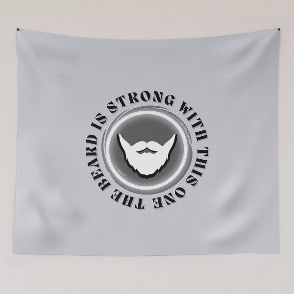 Item preview, Beard Strength Hero Statement designed and sold by Zakrytos ★★★★★.