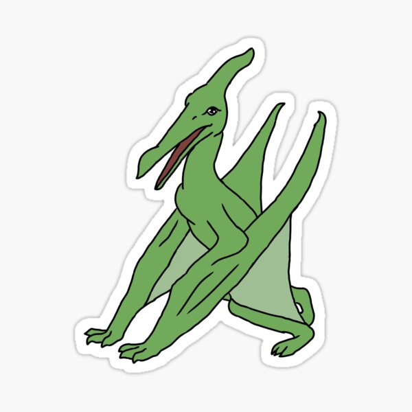 Item preview, Green Pterodactyl  designed and sold by dansinfernum.