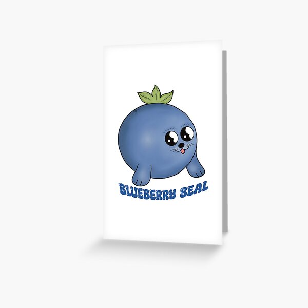 Item preview, Blueberry Seal designed and sold by Lillyjrenee.