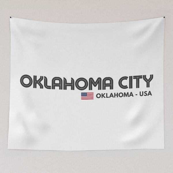 Artikelvorschau, Oklahoma City – Oklahoma – USA entworfen und verkauft von Sketch-Shack.