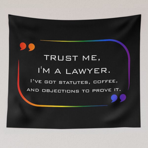 Item preview, Lawyer, LGBTQ Classic Pride Flag graphic, college, funny, Court, Lawyer, Solicitor, Corporate Lawyer, Family Lawyer, Employment Lawyer, designed and sold by PrideBeProud.