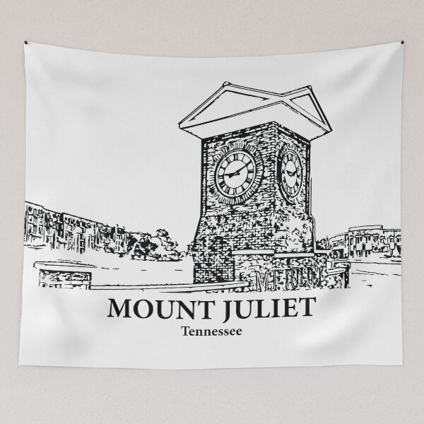 Item preview, Mount Juliet - Tennessee designed and sold by Lakeric Cityscapes.