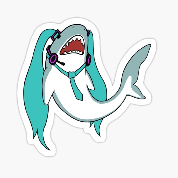 Item preview, Sharktsune Miku designed and sold by ClearTheKing.