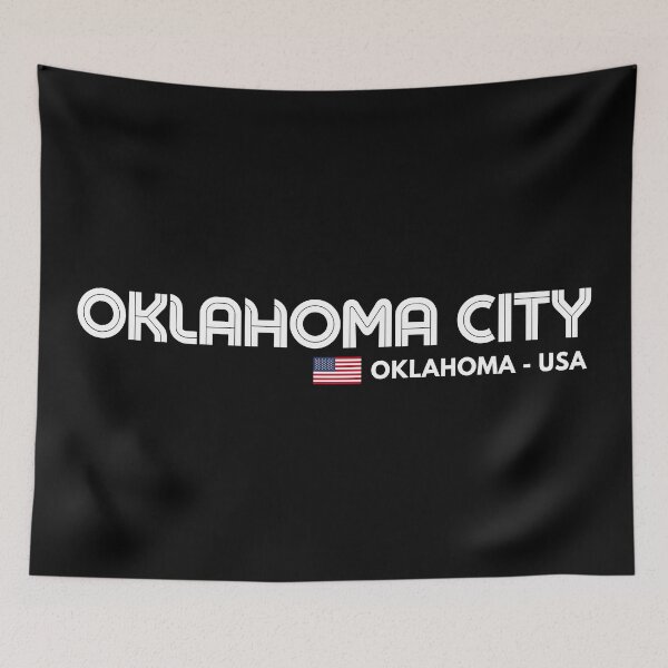 Artikelvorschau, Oklahoma City – Oklahoma – USA entworfen und verkauft von Sketch-Shack.
