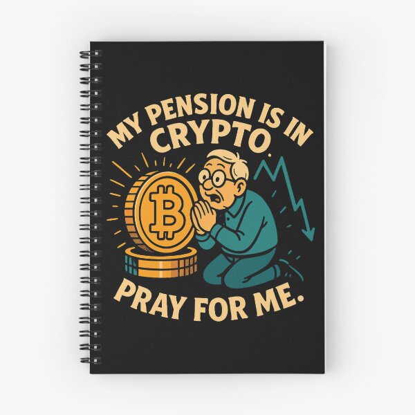 Artikelvorschau, Funny Crypto Pension Quote – My Pension Is in Crypto – Bitcoin Retirement Gift entworfen und verkauft von nbg2012.