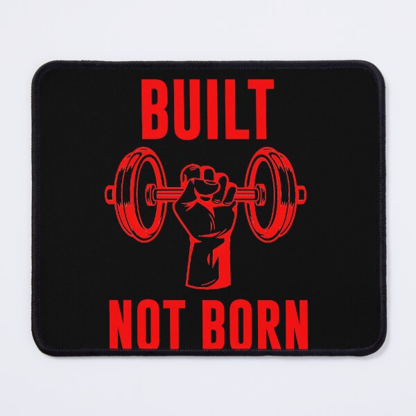 Item preview, Motivational Fitness Built Not Born designed and sold by UnshieldArt.