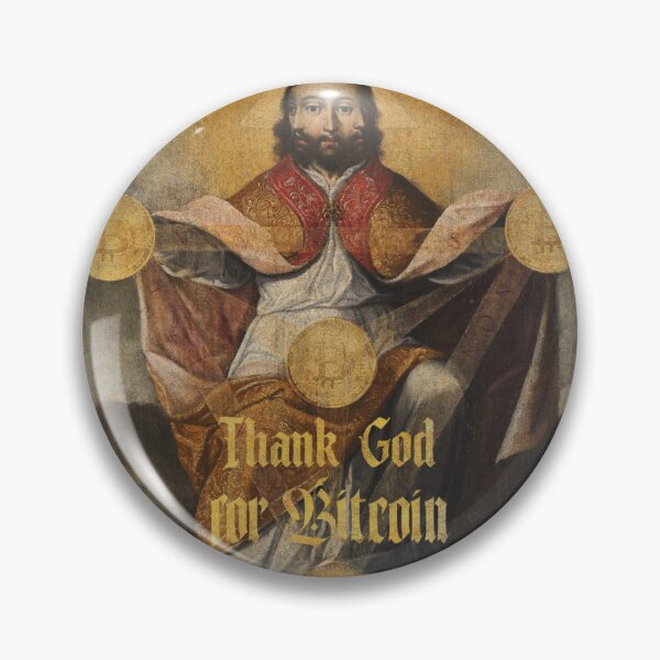 Item preview, Thank God For Bitcoin - Art designed and sold by CyberRex.